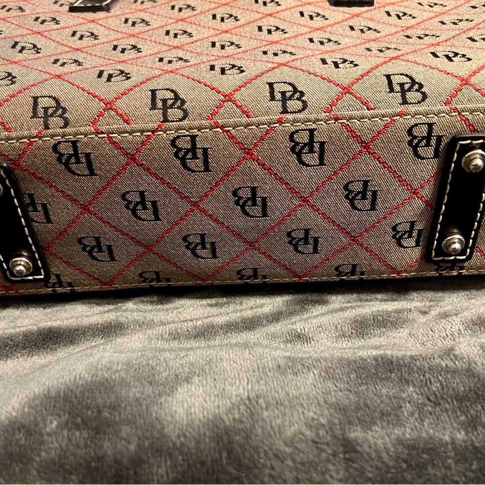 Dooney & Bourke Black and Red Tote.
Medium Size. - Picture 5 of 13